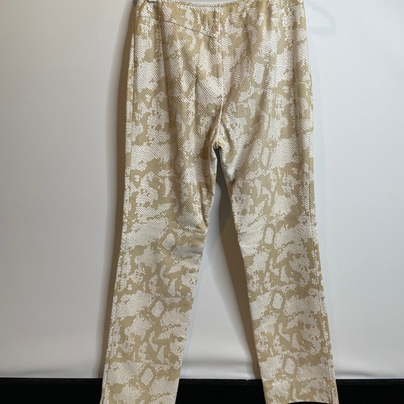 Escada lamb leather pants animal print it38 Runway - Picture 6 of 16